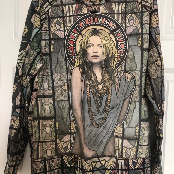 Eleven Paris Tops - Kate Moss Rare Eleven Paris sweatshirt size small